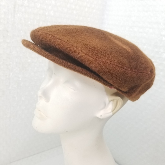 SOLD Vintage Irish Donegal handwoven tweed flat cap - Picture 1 of 15